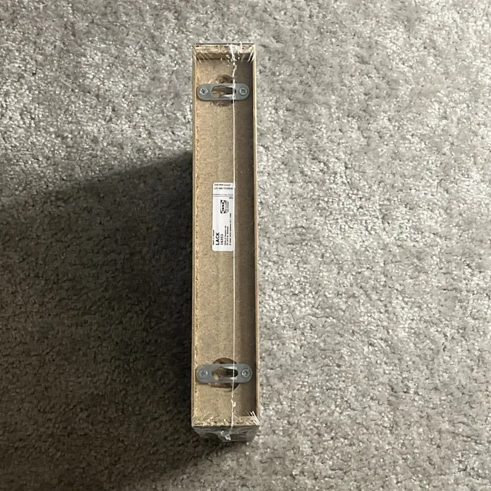Ikea Lack Floating Wall Shelf Black 30x26 cm 11 3/4” x 10 1/4” FACTORY SEALED